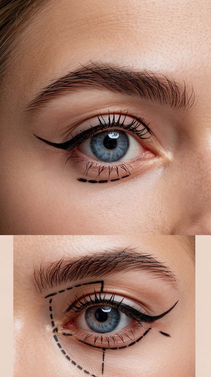 Viral Eye Makeup Hack Tutorial for Beginners Winged Eyeliner