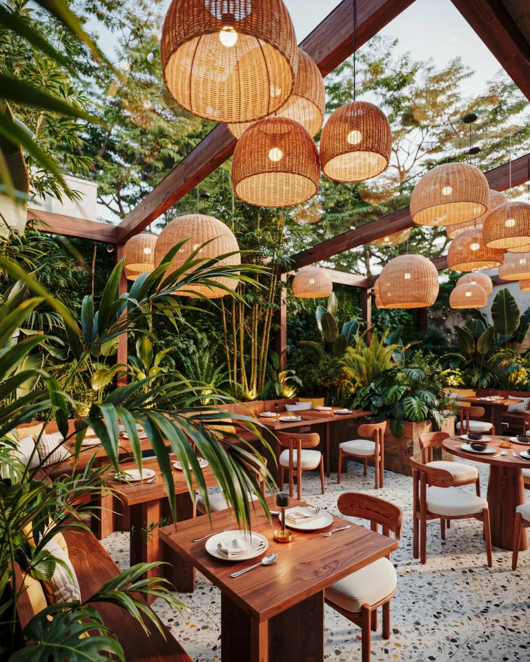 Patio Table for Two | Romantic Outdoor Dinner Setup | Cozy Small Space Patio Aesthetic