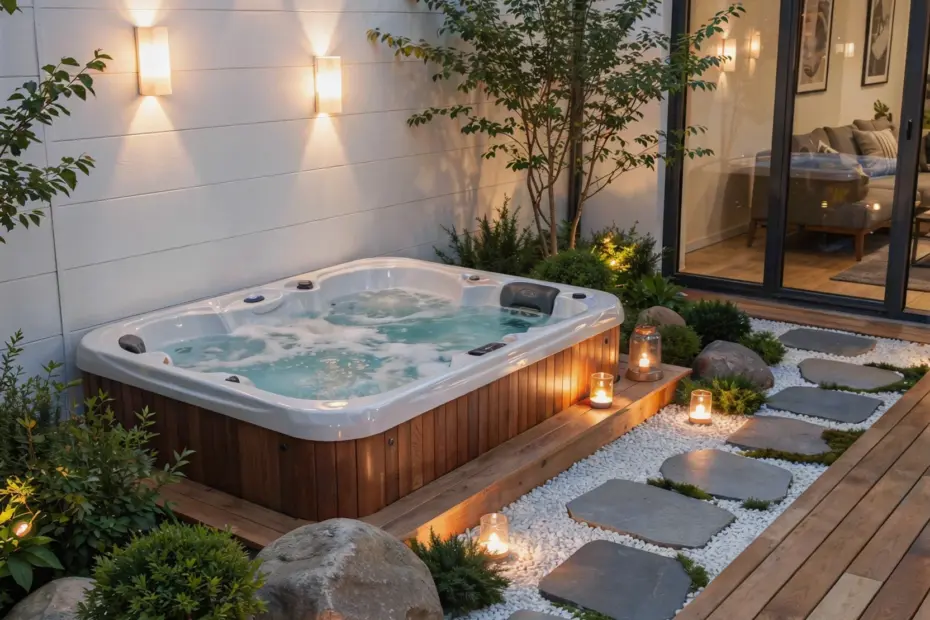 Jacuzzi Outdoor Ideas for Small Backyards | Cozy Retreat & Privacy