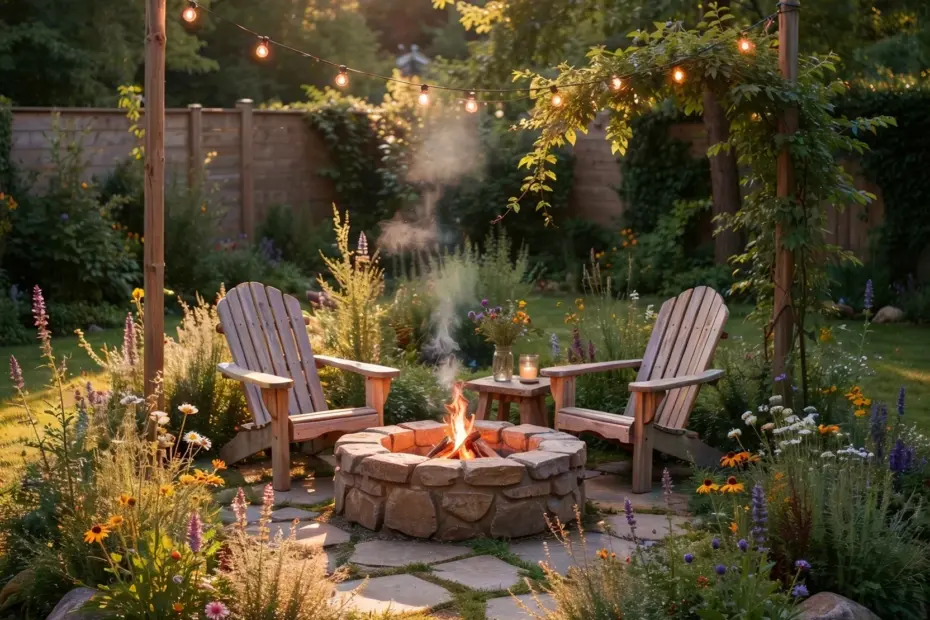 Dream Backyard Decor Ideas With Lanterns & Cozy Seating